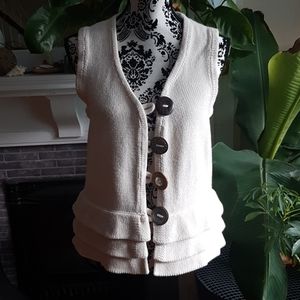 Pure Handknit vest S/M